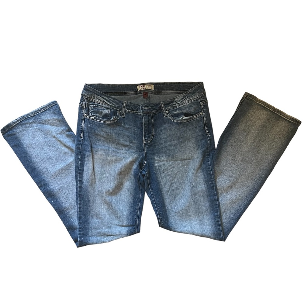 Low Rise Slim Boot Cut Jeans